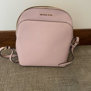 Michael Kors Emma Backpack Purse Saffiano Leather
